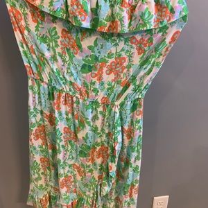 Lilly Pulitzer Strapless Large Dress